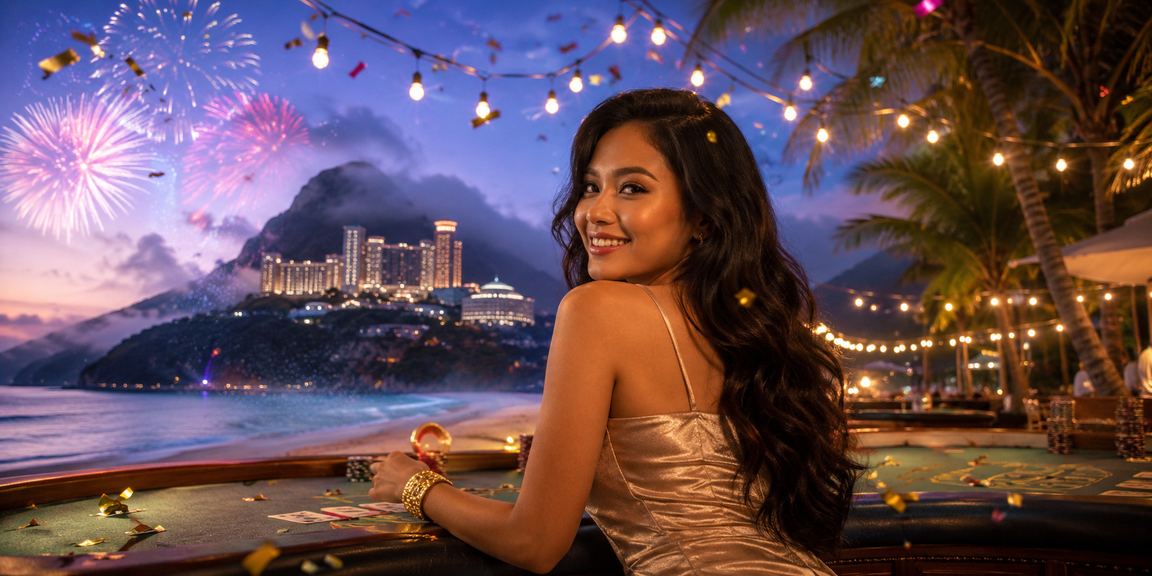 Permainan baccarat meja langsung gaya Malaysia di Genting Highlands